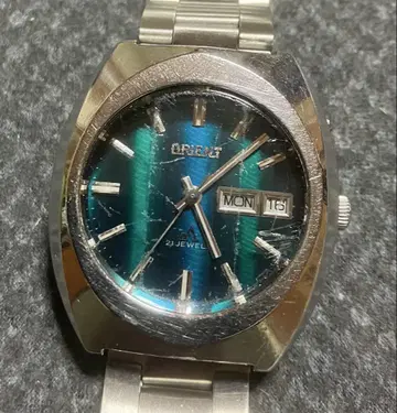 ORIENT 자동 와인딩 에메랄드 다이얼