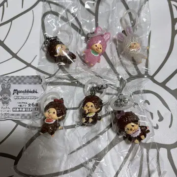 몬치치 메지루시 액세서리 가챠 전 6종 컴플리트 세트