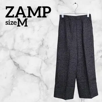 ZAMP [ M ] 와이드 팬츠 글렌체크