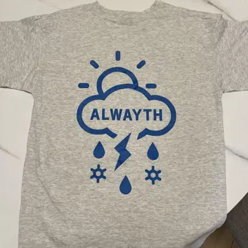 ALWAYTH 그레이 T셔츠 M 사이즈