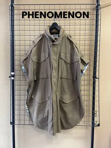 PHENOMENON 페노메논 M-65 타입 망토 빅 자켓