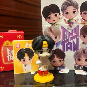 타이니 탄 진 피규어와 카드 세트