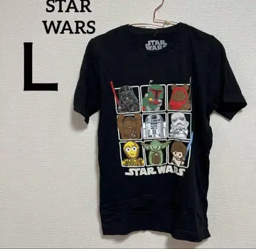 STAR WARS [ L ] 스타 워즈 블랙 셔츠 상의