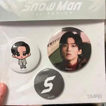 Snow Man 1st POPUP 타이베이 한정판