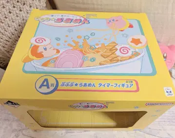 제일복권 별의 커비 A상  라아멘 타이머 피규어 커비