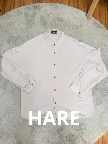 HARE 긴팔 셔츠 베이지 S