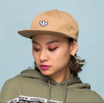 아디다스 오리지널스 트레포일 캡 베이지