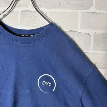 OY 네이비 크루넥 트레이닝복