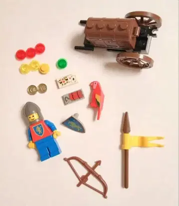 LEGO 미니 피규어 피규어 병사 올드