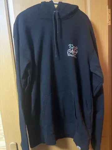 Billabong 블랙 후드 부착 후드티