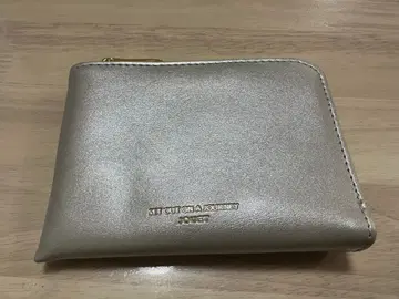 실버 접이식 지갑