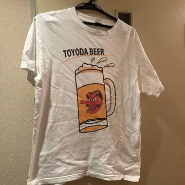 TOYODA BEER 티셔츠 M 화이트