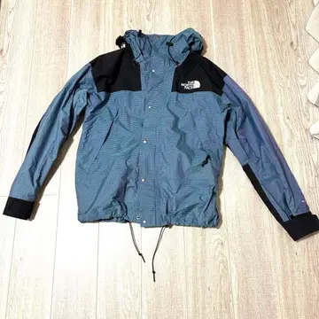 (새상품급) THE NORTH FACE 마운틴 후드티 블루 계열