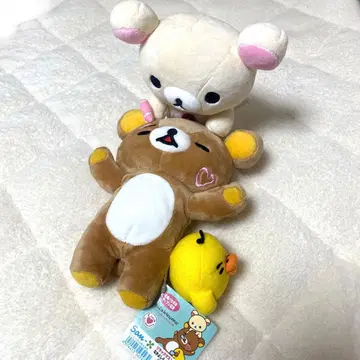 초레어 리락쿠마 다정한 낙서 봉제 인형 리락쿠마 스토어 한정판
