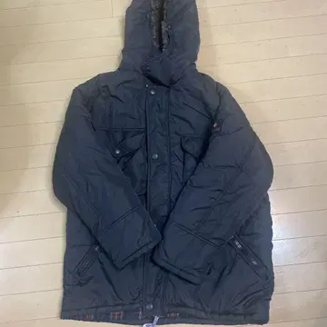 까스텔바작 후드 부착 다운 자켓