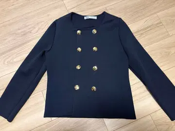 zara 플레인 니트 크로스 자켓