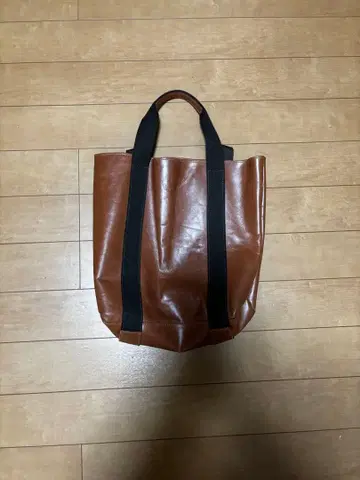 TUSTING 브라운 토트백 수납 가방 포함