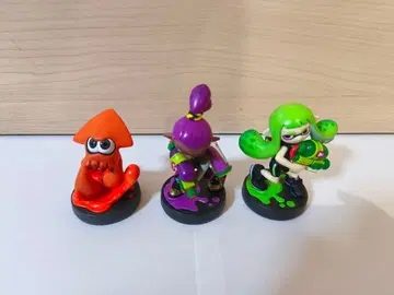 스프라툰 amiibo 3체 세트 한정 컬러