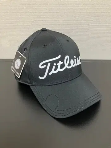 미사용 새상품 타이틀리스트 골프 캡 블랙 마커 포함