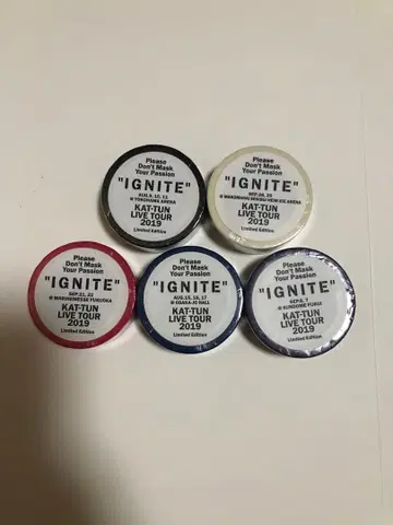 KAT-TUN 'IGNITE' 마스킹 테이프