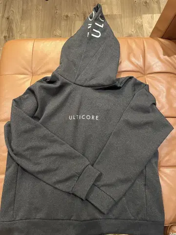 ULTICORE 차콜 그레이 후드티 LL
