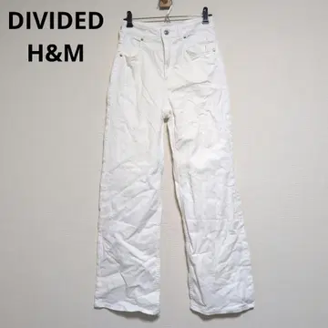 DIVIDED 데님 팬츠 스트레치 화이트 계열 [ S-M 상당 ]