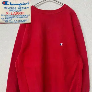 챔피온 Champion XL 트리코 태그 80s 맨투맨 트레이닝복