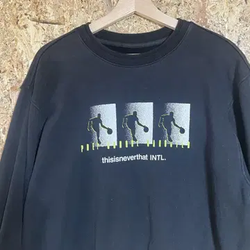 thisisneverthat 블랙 맨투맨 L