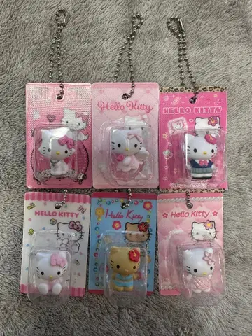 HELLO KITTY 패키지 미니어처 컬렉션 컴플리트 세트
