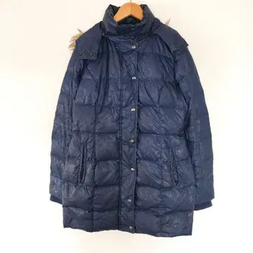 Levi's 리바이스 다운 자켓 페이즐리 무늬 S 네이비 0676