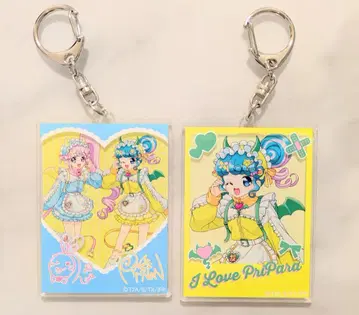 프리파라 하트 데비데비 파티 아크릴 키링 논 피논