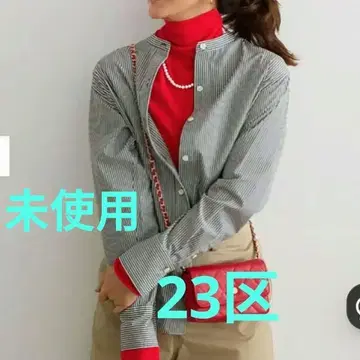 23구 CANCLINI 밴드 카라 셔츠