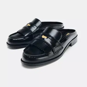 [ 이번 시즌 새상품급 ] ZARA 청키 밑창 뮬 로퍼