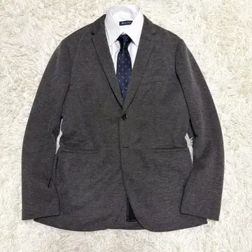 자라 ZARA 테일러드 자켓 언라이닝 자켓 차콜 그레이 XL