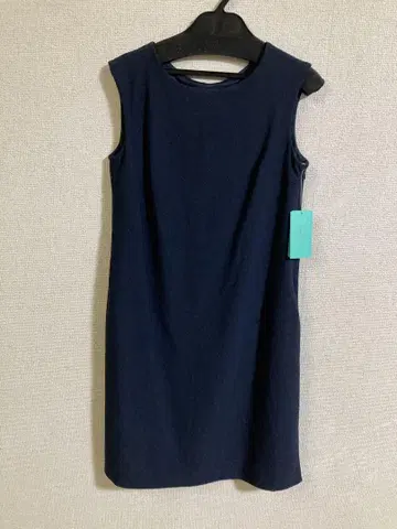 슬리브리스 다크 블루 원피스 36