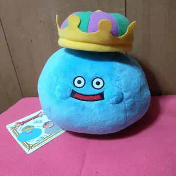 슬라임 왕관 달린 봉제 인형 약 25cm