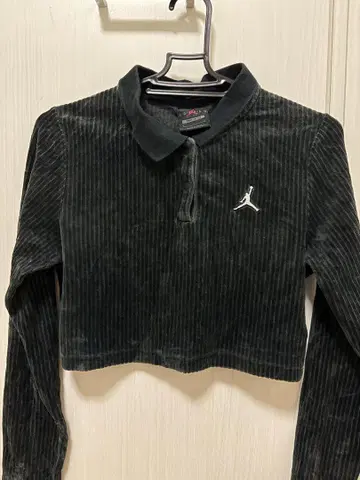 Jordan 코듀로이 크롭 피케 셔츠