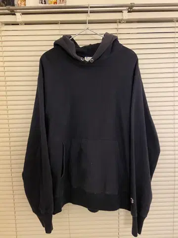 Champion Reverse Weave 네이비 L 사이즈 단색 파랑 택