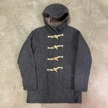 LAVENHAM 라벤햄 더플 퀼팅 울 더플 코트 그레이