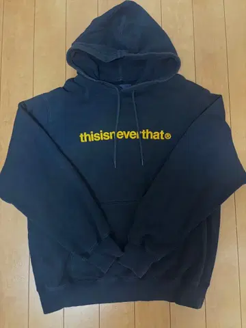 thisisneverthat 네버자 네이비 후드티 M