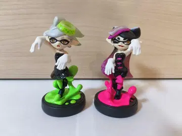 스플래툰 시오카라즈 amiibo 2체 세트