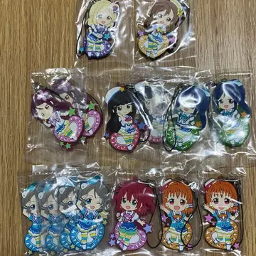 러브 라이브 러버 마스코트 러버 스트랩 묶음 판매