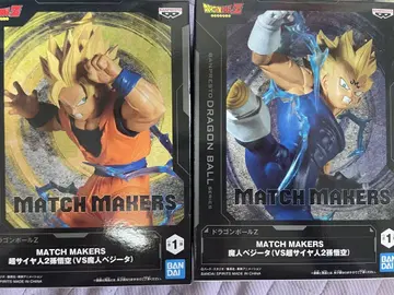 드래곤볼 MATCH MAKERS 손오공 베지터 피규어