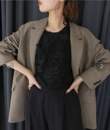 새상품급 SLOBE IENA PE SHARK 빅 자켓
