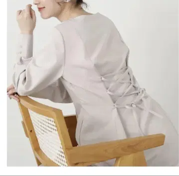 미사용 새상품 n. 내추럴 뷰티 베이직 허리 턱 원피스