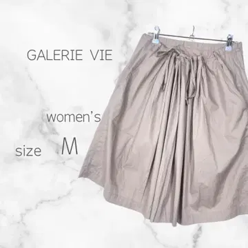 갤러리 바이 코튼 개더 스커트 드로스트 사양