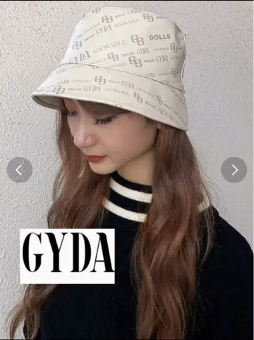 GYDA MONOGRAM PATTERN 버킷햇