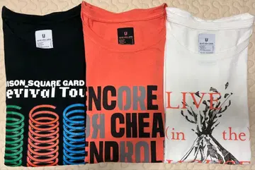 UNISON SQUARE GARDEN 라이브 T셔츠