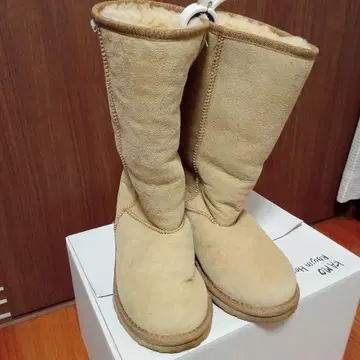 에뮤 베이지 어그 부츠 emu