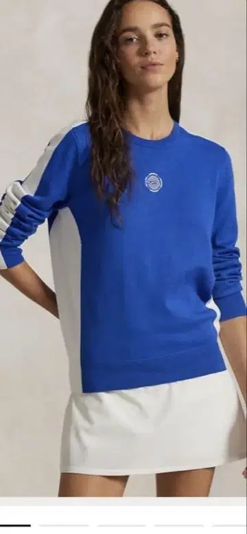 폴로 랄프로렌 RLX 로고 긴팔 니트 스웨터